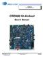 CRD48L10-4in4out. Board Manual. CS48L10 32-Bit Audio DSP Product NOV 2012 DS998DB1. Copyright Cirrus Logic, Inc (All Rights Reserved)