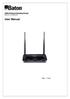 300M Wireless-N Broadband Router User Manual