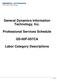 General Dynamics Information Technology, Inc. Professional Services Schedule GS-00F-057CA. Labor Category Descriptions