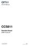 Eval Kit Manual. DN[Document ID] CCS811. Standard Board CCS811-LG_EK_ST. ams Eval Kit Manual Page 1