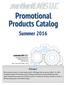 Promotional Products Catalog