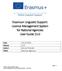Erasmus+ Linguistic Support: Licence Management System