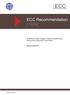 ECC Recommendation (15)02