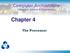 Computer Architecture Computer Science & Engineering. Chapter 4. The Processor BK TP.HCM