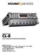CL-8. User Guide and Technical Information