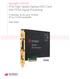Keysight U5310A PCIe High-Speed Digitizer/ADC Card with FPGA Signal Processing