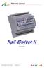Artistic Licence. Rail-Switch II. User Guide. Rail-Switch II User Guide. Version 5-5