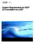 System Requirements for SAS 9.3 Foundation for z/os