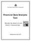Financial Data Analysis Tool