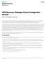 HPE Recovery Manager Central Integration Service
