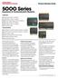 5OOO Series. Expansion & Communication Modules. Product Selection Guide. Expansion. Communication CONTROL MICROSYSTEMS