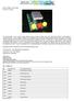 Bill of Materials: 8x8 LED Matrix Driver Game PART NO