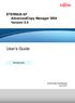 ETERNUS SF AdvancedCopy Manager SRA Version 2.4. User's Guide. Windows(64)