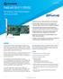 FastLinQ QL41112HLRJ. 8th Generation 10Gb Ethernet Adapter with Universal RDMA. Product Brief OVERVIEW