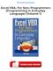 Excel VBA: For Non-Programmers (Programming In Everyday Language) (Volume 1) PDF