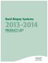 Bard Biopsy Systems PRODUCT LIST