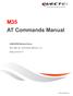 M35 AT Commands Manual