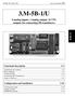 M-5B-1/U (Type 20) List of Contents M-5B-1/U. 4 analog inputs, 1 analog output, 14 TTL outputs for connecting 5B transducers