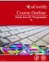 Oracle Java SE 7 Programmer II. Course Outline. Oracle Java SE 7 Programmer II.  30 Apr 2018