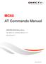MC60 AT Commands Manual