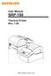 User Manual SRP-150 Thermal Printer Rev. 1.05