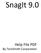 SnagIt 9.0. Help File PDF By TechSmith Corporation