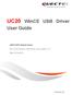 UC20 WinCE USB Driver