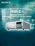 Digital Surveillance Recorder. HSR-2/1 Hybrid Digital Recorder for High-Performance Digital Video Recording & Archiving