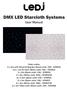 DMX LED Starcloth Systems