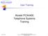 Alcatel PCX4400 Telephone Systems Training