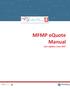 MFMP equote Manual Last Update: June 2017