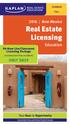Real Estate Licensing