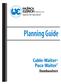 Planning Guide Cable-Waiter Paca-Waiter Dumbwaiters