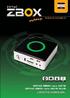 ZOTAC ZBOX nano User s Manual