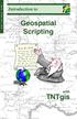 Geospatial Scripting