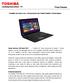 Versatility and value in one introducing the new Toshiba Satellite C Series laptops