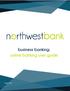 business banking: online banking user guide