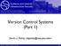 Version Control Systems (Part 1)
