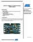 AVR1512: XMEGA-A1 Xplained training - XMEGA Basics. 8-bit Atmel Microcontrollers. Application Note. Prerequisites. 1 Introduction