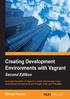 Creating Development Environments with Vagrant Second Edition