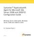 Symantec ApplicationHA Agent for Microsoft SQL Server 2008 and 2008 R2 Configuration Guide