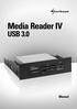 Media Reader IV USB 3.0. Manual