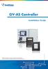 GV-AS Controller. Installation Guide