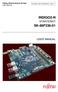 Fujitsu Semiconductor Europe User Manual. FSEUGCC-UM_SK-88F336-01_Rev1.0 INDIGO2-N STARTERKIT SK-88F USER MANUAL