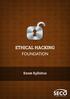 Ethical Hacking Foundation Exam Syllabus