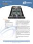 VT802. PMC Carrier in 19 Rack KEY FEATURES THE POWER OF VISION