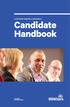 CHARTERED MEMBER ASSESSMENT. Candidate Handbook LEADING GOVERNANCE