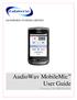 DATAWORXS SYSTEMS LIMITED. AudioWav MobileMic User Guide (Version 2 for BB OS 6.0+)