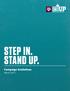 STEP IN. STAND UP. Campaign Guidelines