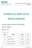 SKW92A 2x2 MIMO WLAN. Module Datasheet